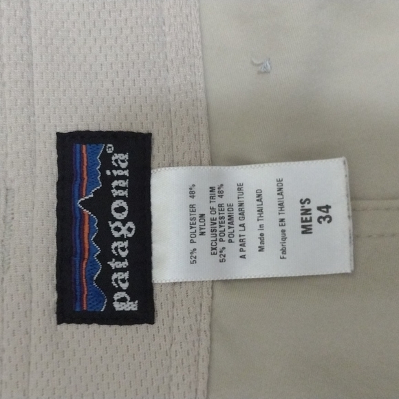 Patagonia Cargo shorts, size 34 - Picture 5 of 5